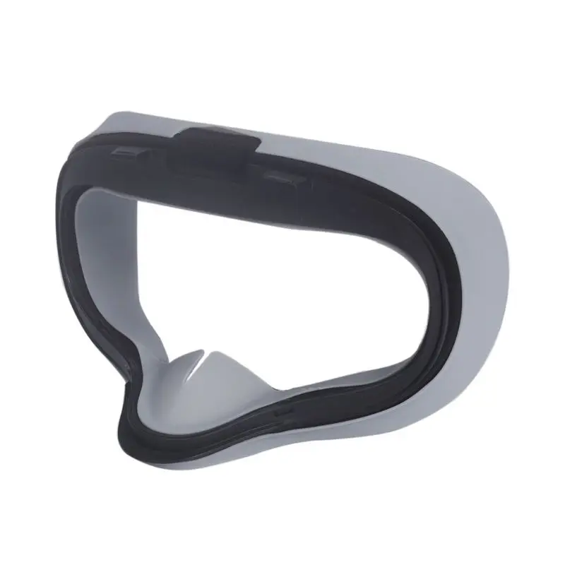 Мягкий силиконовый чехол-маска для глаз против пота для Oculus Quest VR Glasses - Цвет: 4NB102052-GY