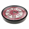 Red Car Wheel Mechanic Wall Clock Modern Design Garage Car Tire Decorative Wall Watch Auto Repair Tire Shop Artwork Timepieces 6
