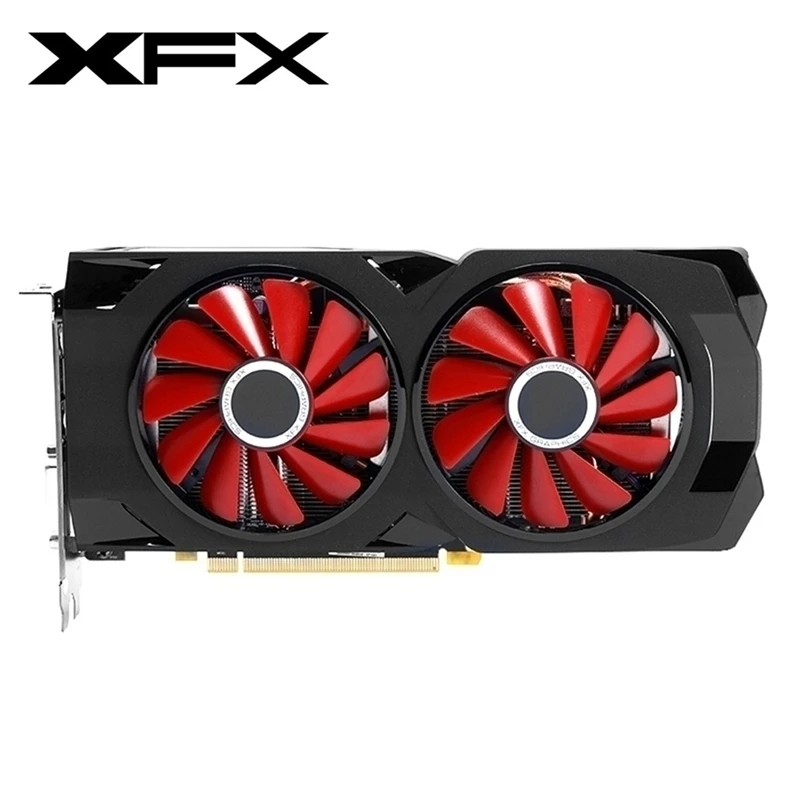 Оригинальные видеокарты XFX RX580 4 Гб AMD Radeon графические карты для экрана GPU