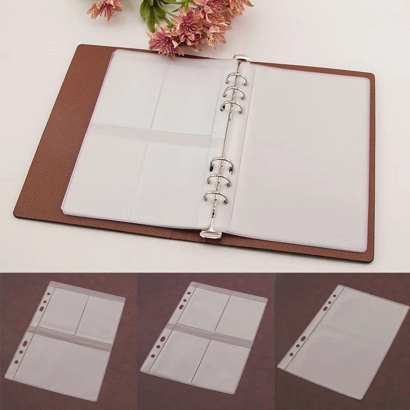 

14x19.5cm Cutting Dies Template Holder DIY Scrapbooking Stencil Storage Book Seal Transparent Stamps Collections Inner Page 1PC