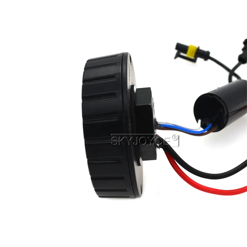 SKYJOYCE 3000K yellow 35W xenon round hid kit mini for all Cnlight hid xenon bulb H1 H3 H7 H11 90056 D2H D2Y xenon hid headlamp (4)