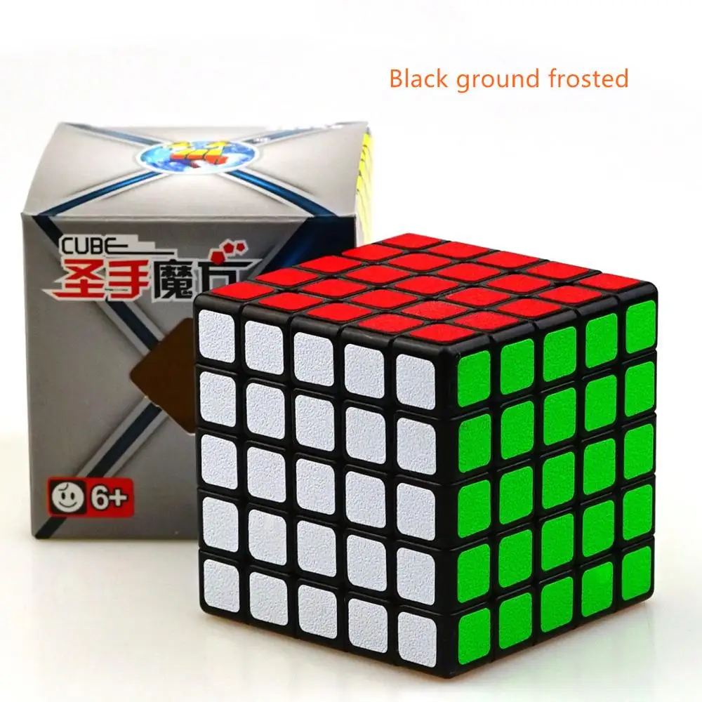 Shengshou Legend 5X5X5 5-слойный магический куб профессиональный конкурс Головоломка Куб скоростной твист куб S Развивающая игрушка для ребенка - Цвет: Белый