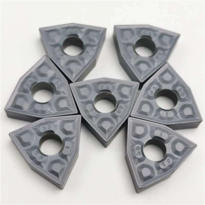 

100PCS WNMG080404 WNMG080408 TF IC907 IC908 Carbide Insert Turning Tool Turning Milling Cutter CNC Cutting Tool Slot Cutting