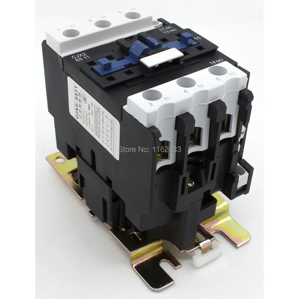 CJX2-6511 65A AC 380V 3P NO + NC пускатель CJX2-65 LC1-D65 series 380VAC контактор | Обустройство дома