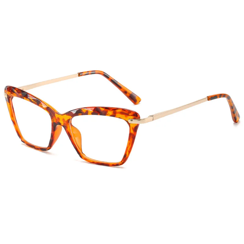 RBENN солнцезащитные очки "кошачий глаз", очки для чтения, Для женщин Роскошная обувь с украшением в виде кристаллов рамки пресбиопии очки женские очки для чтения 0,75 1,25 1,75 2,75 5,0 - Цвет оправы: Leopard