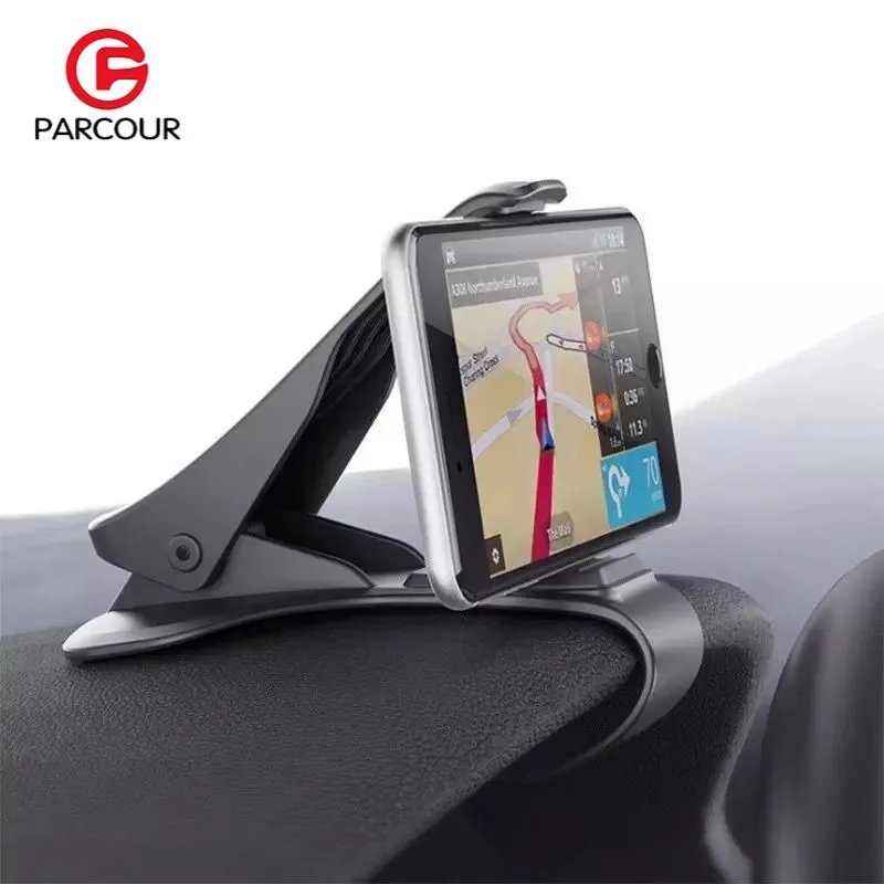 

360 Degree Rotation Car Dashboard Mount Gps Stand Support Smartphone in Voiture abs Black Universal Auto Bracket Car Accessories