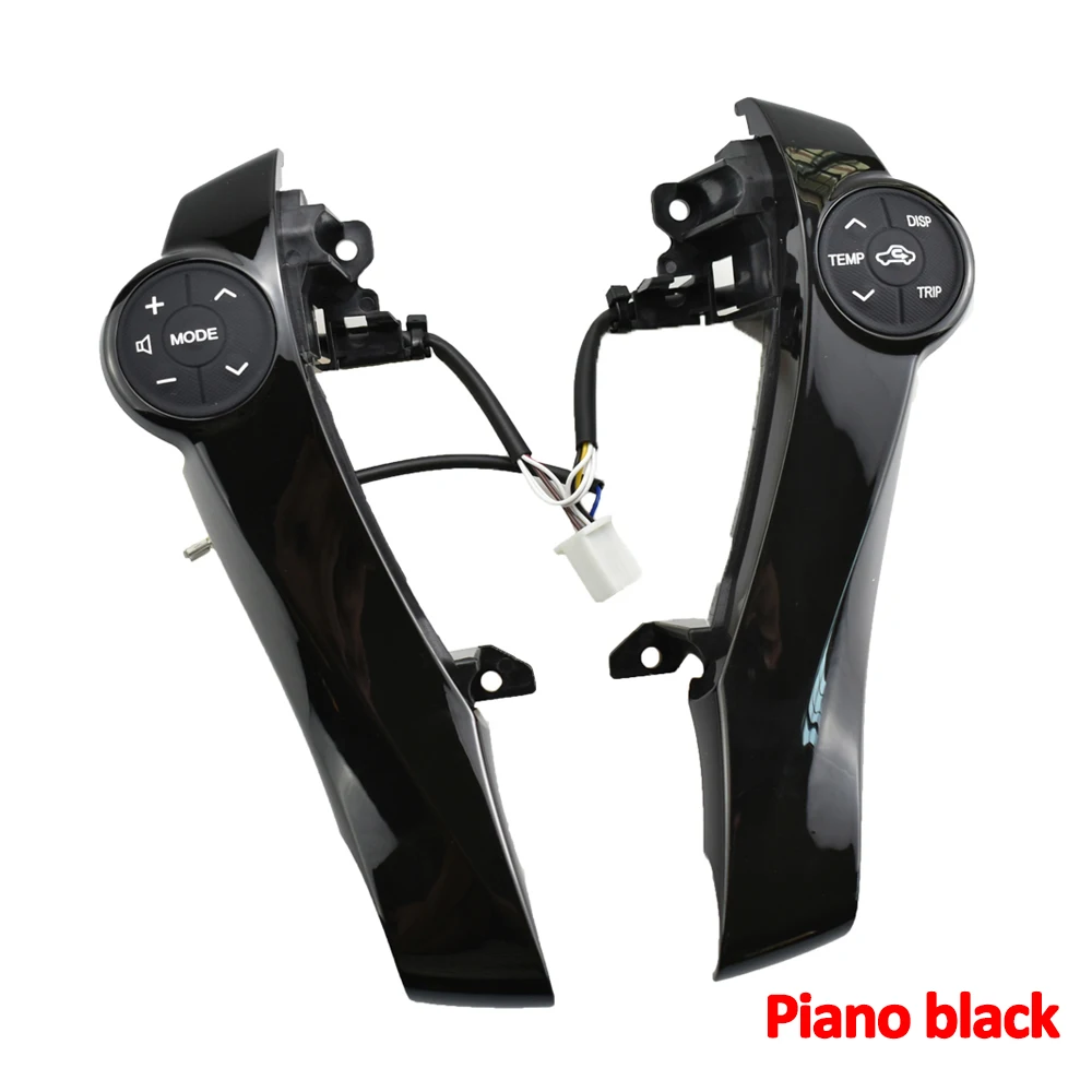 Piano Black Button Switch For Toyota Prius Prius C Aqua Steering 