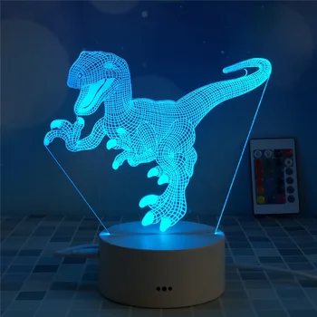 

Touch switch 3d Table Lamp For Bedroom Valentine's Day gift light Bedside decorative lamp for children's bedroom Desk Lamp