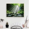 AZQSD Painting By Numbers Waterfall On Canvas DIY 40x50cm Acrylic Paint Coloring By Numbers Natural Landscape Handpainted Gift ► Photo 3/6