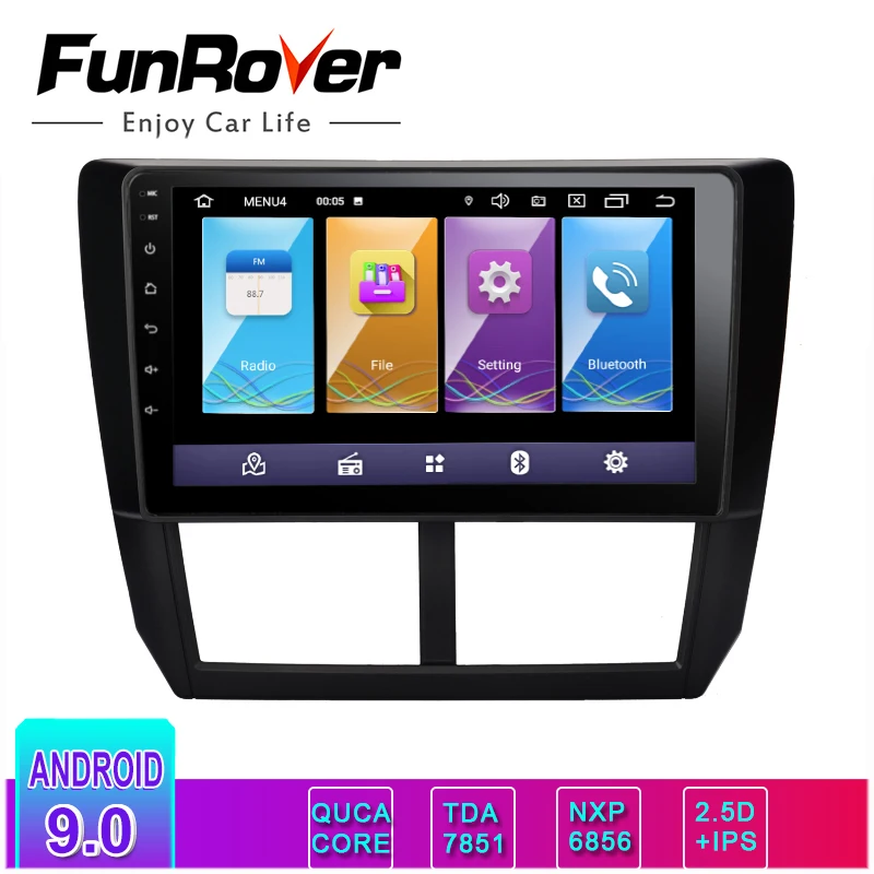 Top Funrover IPS+2.5D android 9.0 car dvd player For Subaru Forester XV WRX 2008 2009 2010 2011 2012 radio navigation gps wifi RDS 0 Top Funrover IPS+2.5D android 9.0 car dvd player For Subaru Forester XV WRX 2008 2009 2010 2011 2012 radio navigation gps wifi RDS 0