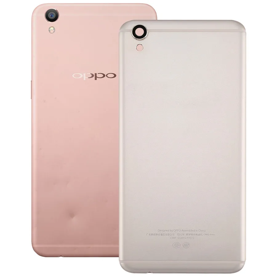 Для OPPO R9tm Крышка батарейного отсека для телефона задняя крышка Запасная часть - Цвет: Золотистый