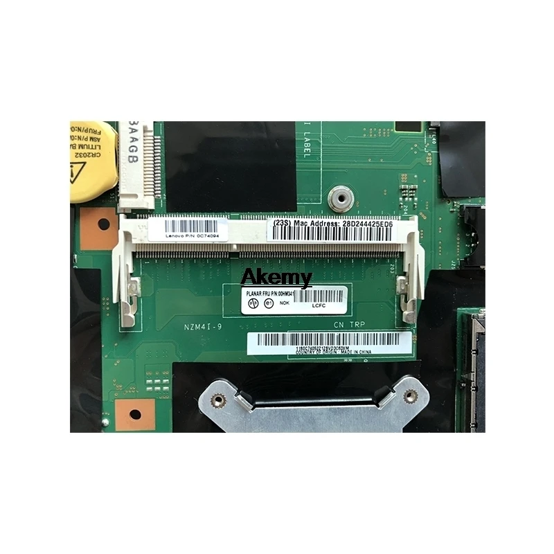 FRU: 04X3641 04Y1406 04W6625 04X3639 для lenovo Thinkpad T430 материнская плата для ноутбука