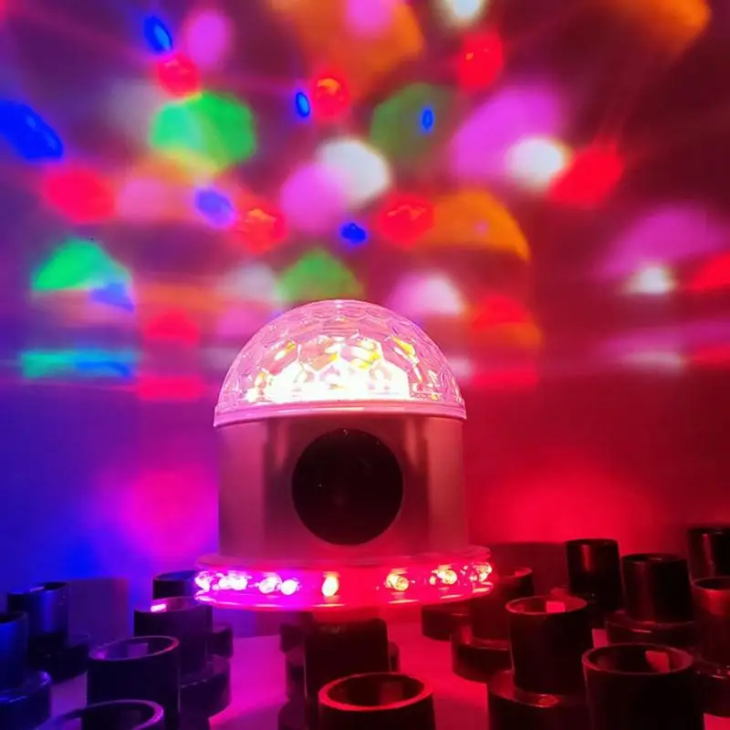 6 светодиодный RGB Смарт Bluetooth музыка светильник лампа Красочные bluetooth динамик
