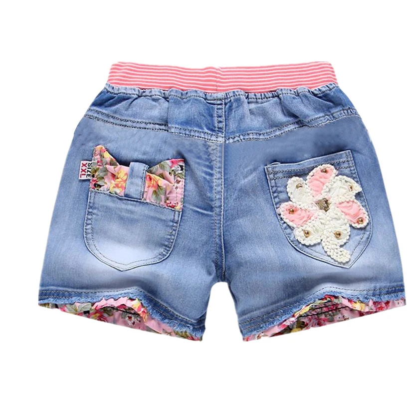 Kids Girls Denim Shorts Fashion