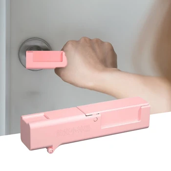 

No Touch Epidemic Prevention Defender Open Door Disinfectant Elevator Gadget Contact Tools Creative Protective Equipment