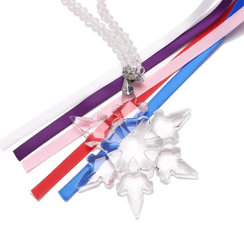 

Car Pendant Transparent Crystal Snowflakes Decoration Hanging Pendant Ornaments Goods Of Furniture For Display An