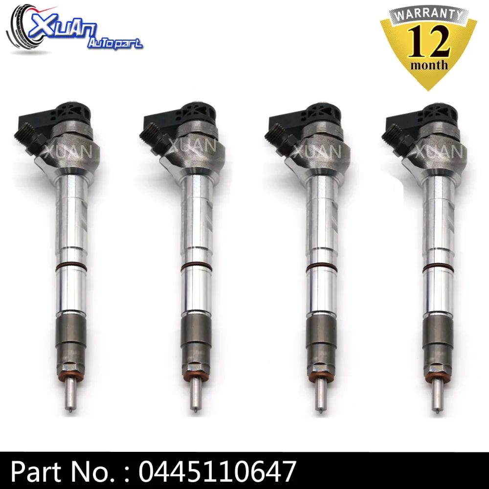 US $200.44 XUAN Fuel Injector Nozzle 0445110473 For VOLKSWAGEN Beetle CC Golf VII Audi A3 A4 A6 Q2 Q5 16 Tdi Seat Alhambra Ateca Leon ST