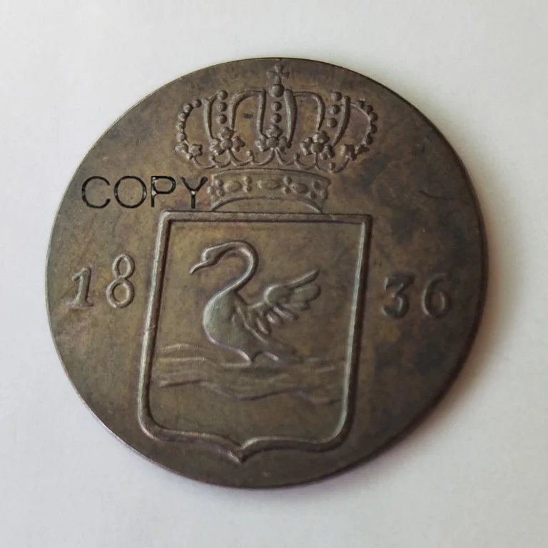 Индонезия 1836 Медь имитация монеты