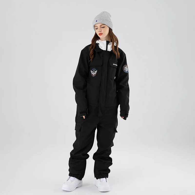 2022 ultima tuta da sci attrezzatura tuta intera per uomo e donna coppie  meno 35 gradi tute da sci antivento e impermeabili|Snowboarding Sets| -  AliExpress
