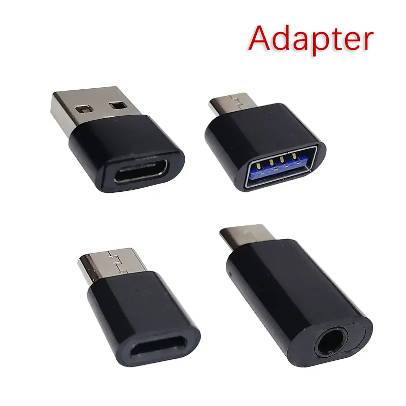 1 adaptateur USB mâle, iPhone femelle +adaptateur jack femelle