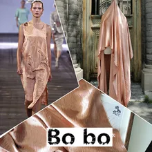 50*150 см Высококачественная атласная ткань эластичная складка устойчивая модная ткань