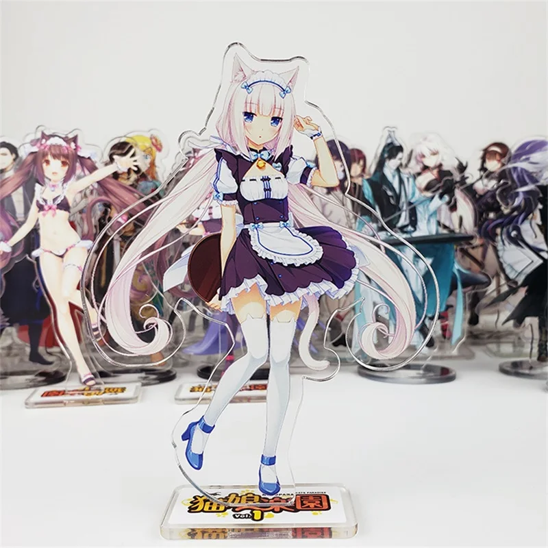 Японское аниме NEKOPARA шоколад ваниль азуки клен Косплей акриловая подставка
