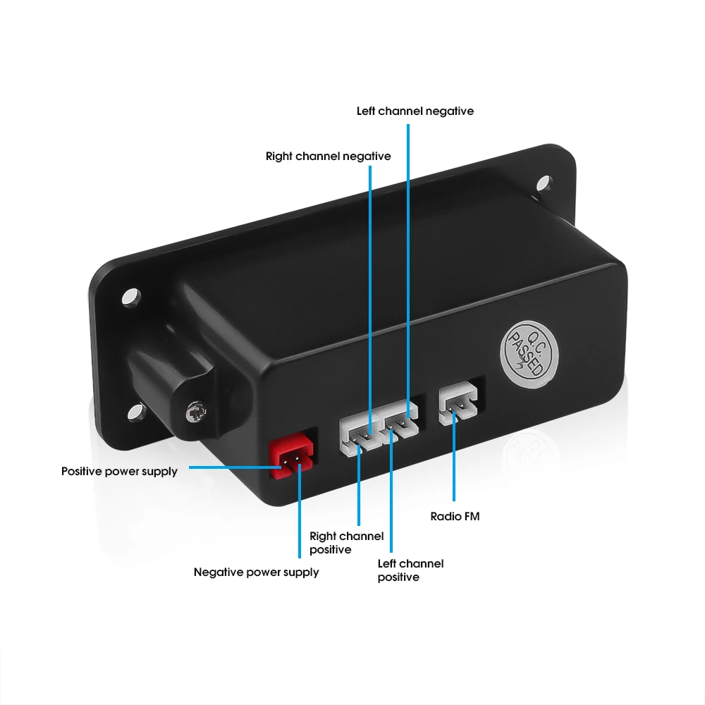 Bluetooth автомобильный радиоприемник FM модуль комплект для модификации стерео USB AUX