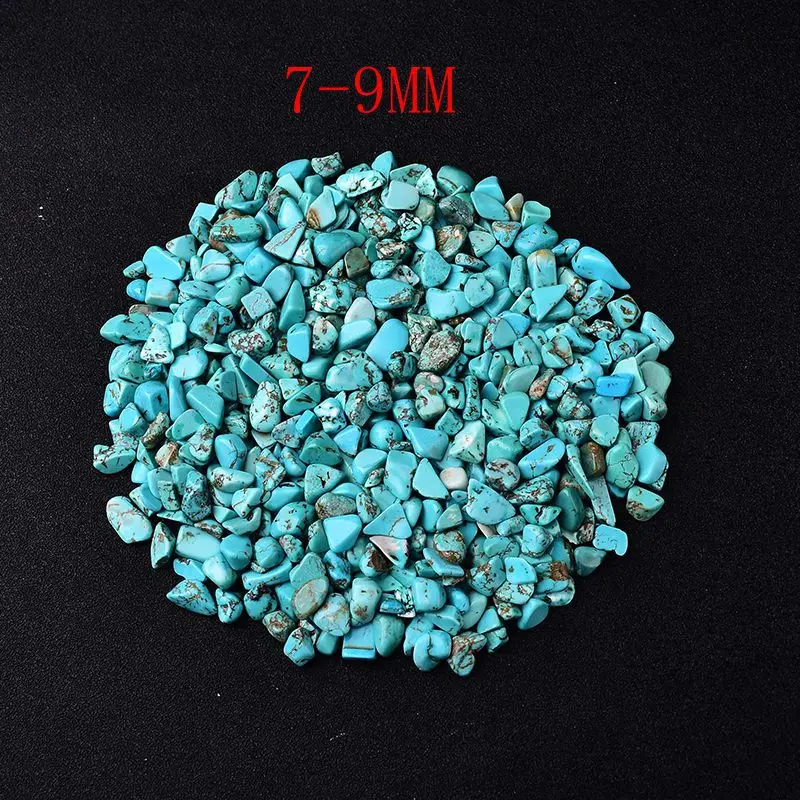 Natural Turquoise Gravel Optimization Crystal Degaussing Stone Decoration Vase Flower Potted Flower Fish Tank Landscape Pebbles images - 6