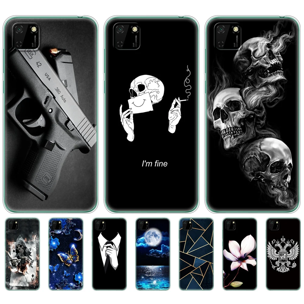 Чехол для Huawei Y5P 5 45 дюйма мягкий силиконовый чехол из ТПУ телефона y5p 2020 y 5p задняя крышка huaweiy5p бампер