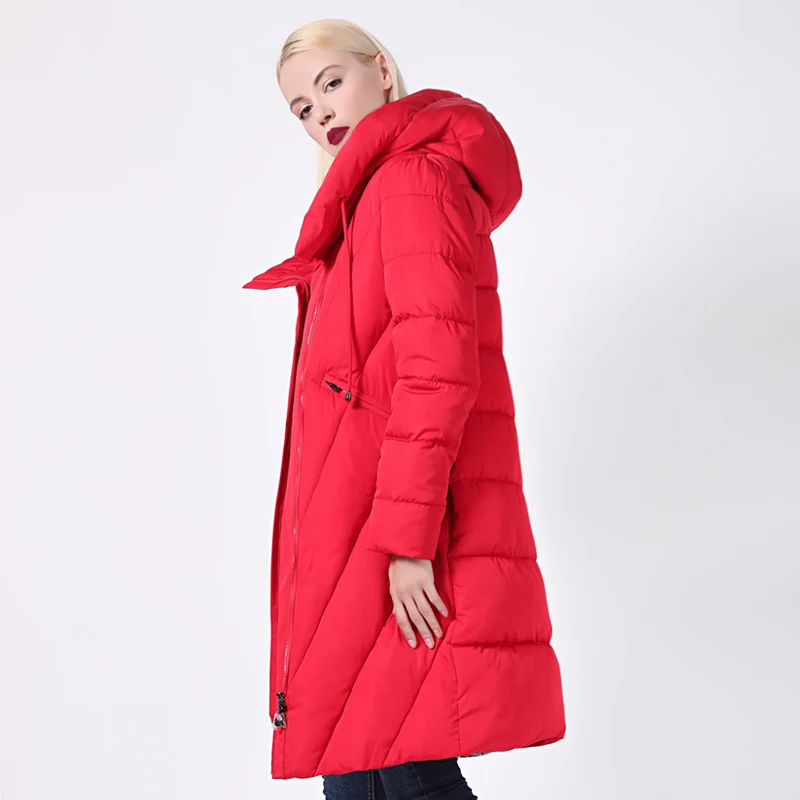 Goede 2019 Nieuwe Collectie Vrouwen Jas Plus Size Lange Winddicht Kraag Vrouwen Parka Zeer Stijlvolle Hooded Dikke vrouwen Winter Jas