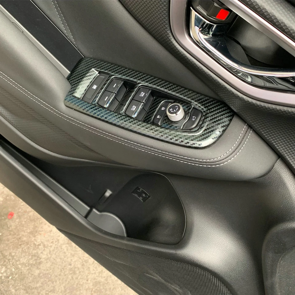 4 шт. LHD Внутренняя дверь, окно, кнопка, рамка, крышка для Subaru Forester SK, внутренняя дверь, нарукавник, переключатель, кнопка, крышка, отделка