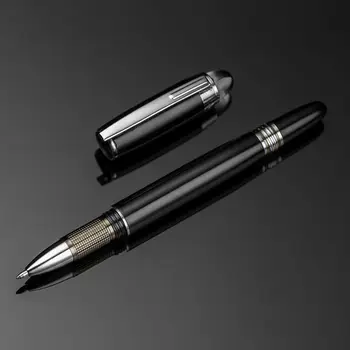 

0.5mm Black Ink Metal Ballpoint Pen Crystal Head Signature Business Student Gift Office Stationery Supplies