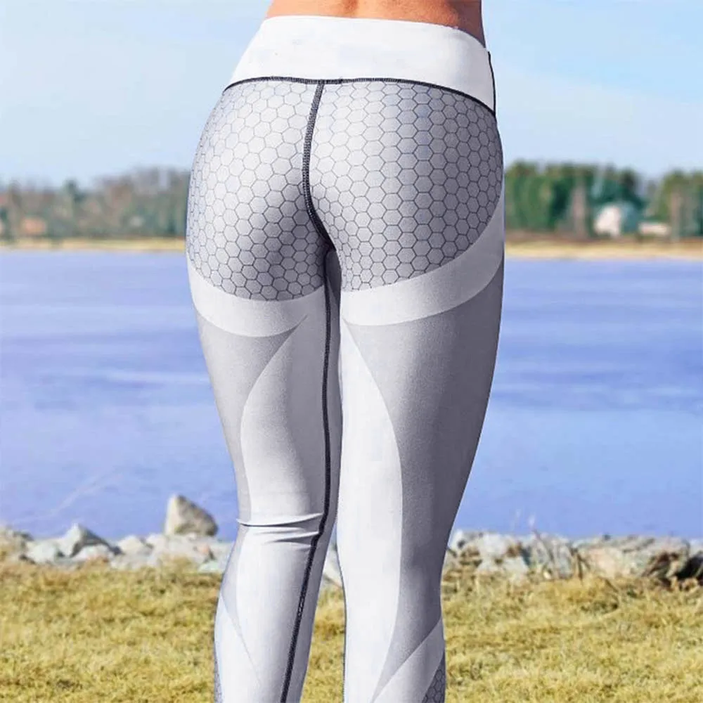 Новые штаны для йоги леггинсы для тренажерного зала, спортивная одежда для женщин Фитнес Тренировочные утягивающие спортивные Леггинсы для фитнеса попа скручивание попа jogging дамы - Цвет: B