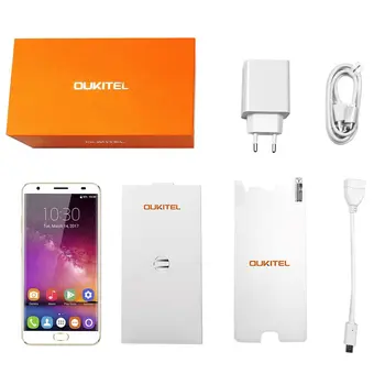 

OUKITEL K6000Plus 4GB RAM 64GB ROM Super Large Memory Smart Phone 5.5 Inch Octa-Core 4G Phone For Android 7.0