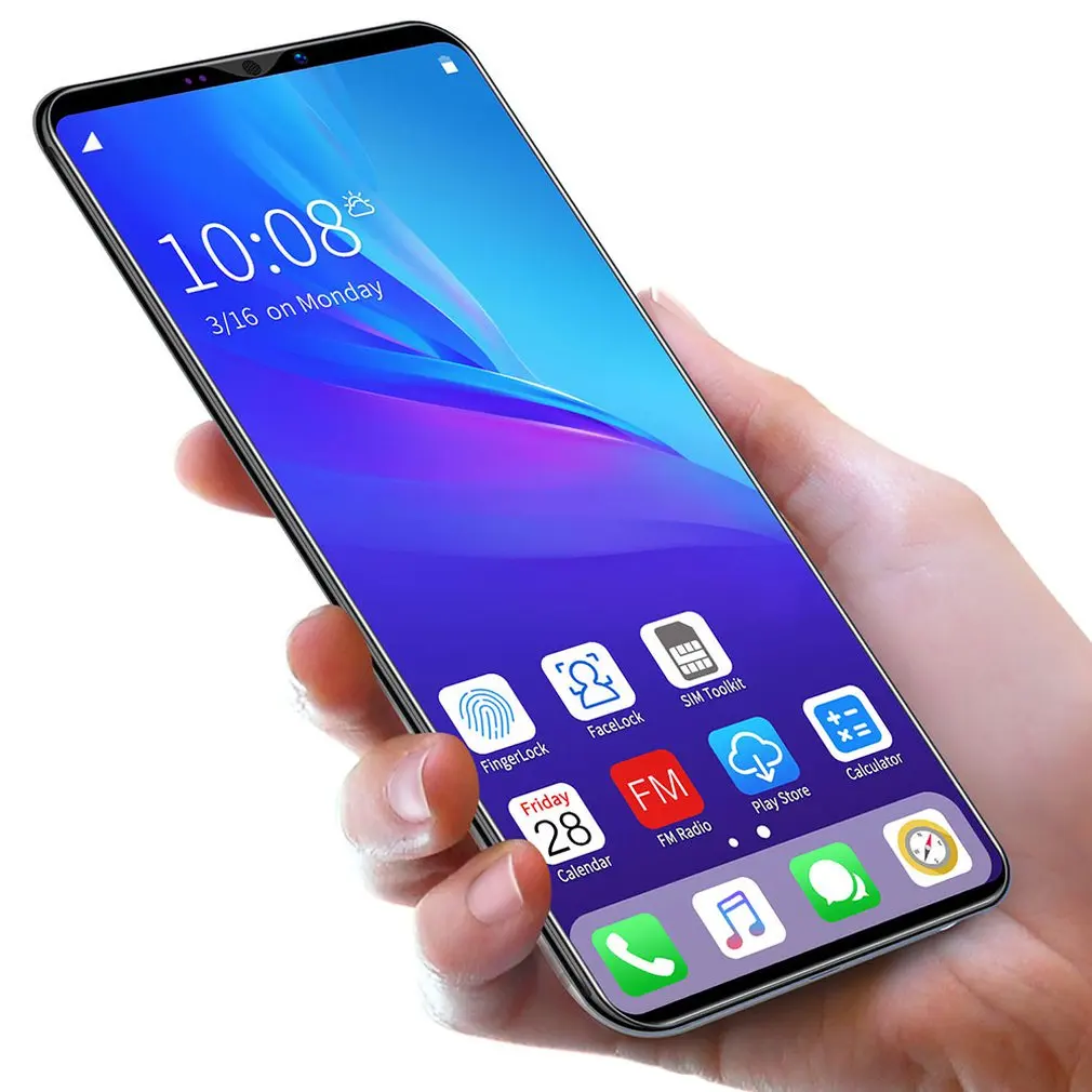 Dual-Core P40 Pro Smartphone 5.8 Inch Screen