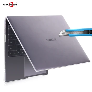 

Laptop Case for Huawei Matebook D14 D15 2020 Crystal Clear Transparent Matte Hard Laptop Shell Cover for Matebook D 14 D 15 Case