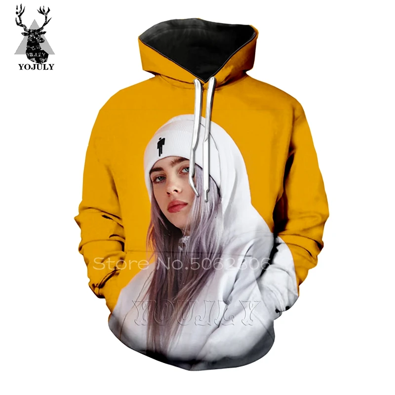 Billie eilis толстовки странные вещи lil peep Мужская Толстовка Зимняя Толстовка Белый 3D Harajuku белый уличные толстовки 32