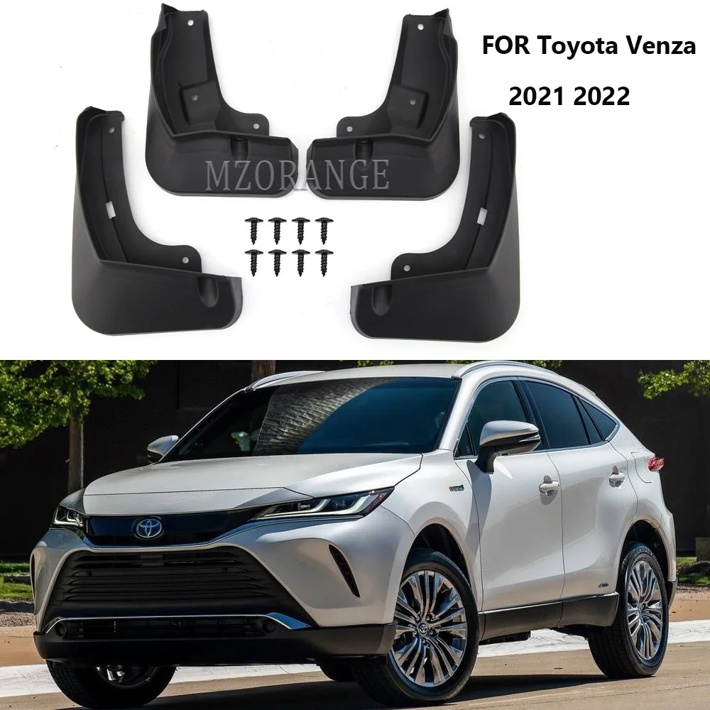 Car Mudguard For Toyota Venza 2021 2022 Mud Flap Mudflaps Splash Guards