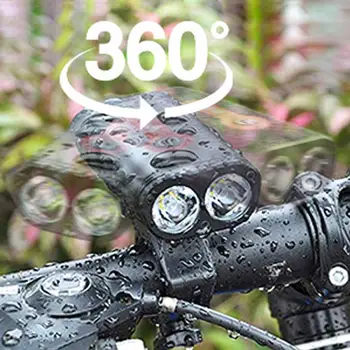 

Portable Bicycle Light USB Charging Fornt Lamp 650LM Waterproof Mountain Bike Light Riding Headlight Cycling FlashLight