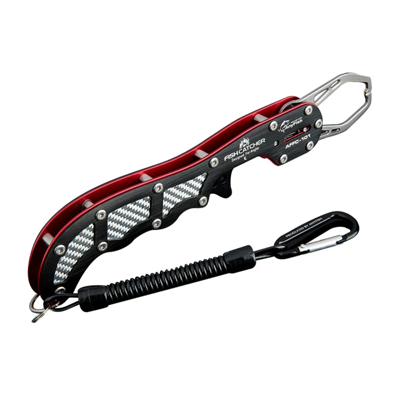 

Aviation Aluminum Fish Controller Finger-pull Fishing Clamp