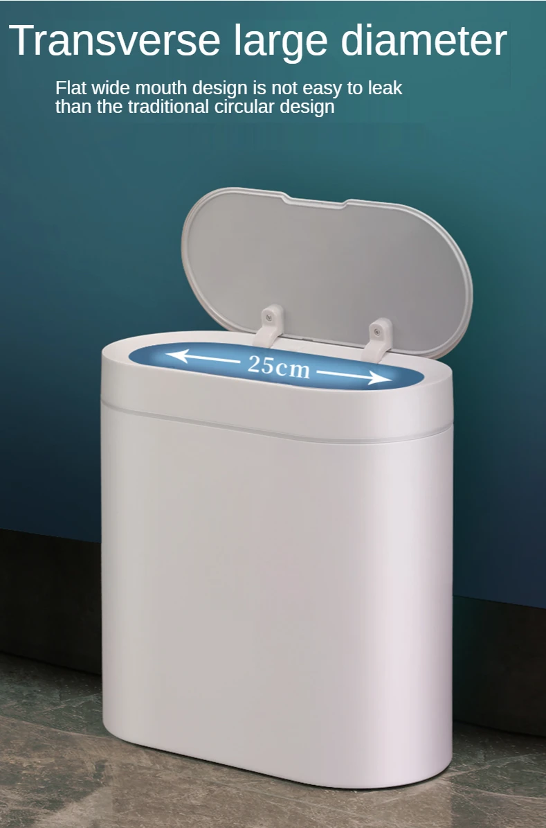 Poubelle Électronique Automatique pour Maison, Produit à Détection Intelligent, de Ménage, pour