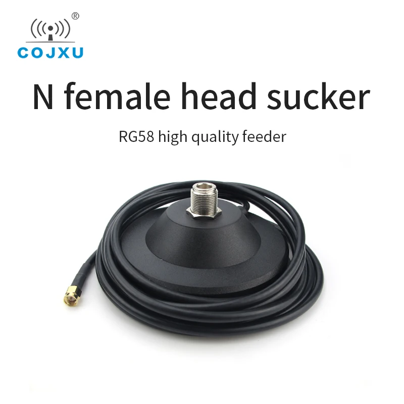 COJXU Antenna base Black 3M RG58 High Quality SMA-J Feeder N Female 110mm Sucker XP-NK-SJ-300 two trees 3d printer bowden ddb extruder cloned dual drive extruder feeder for 3d printer high performance black