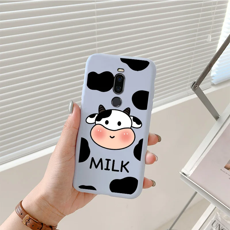 Cute Animal Pattern Phone Cover For Meizu X8 Case Cartoon Soft Silicone Painted Shell Shockproof Protection Bags 