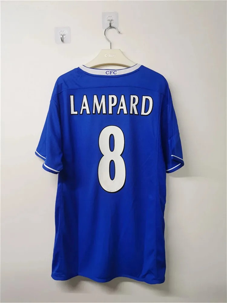 Классическая Ретро футболка Lampard 8 ностальгия 2003 /05 | Спорт и развлечения