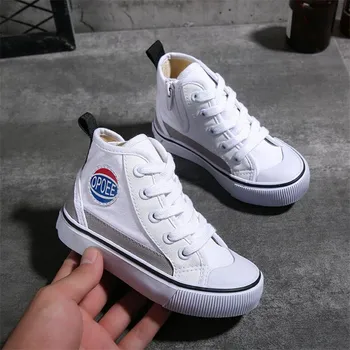

Children's Shoes for Girls 2020 New Spring Canvas Kids Sneakers Patchwork Baby Toddler Shoes Candy Color Footwear for Children