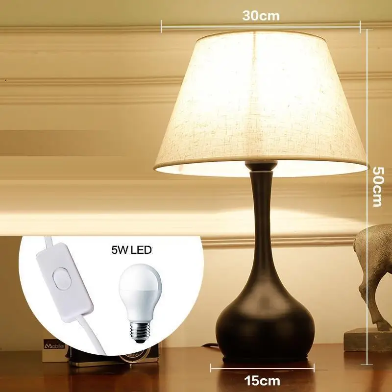 Cabeceira Schemerlamp Nachttischlampe Decoracao Casa Lampara Para El Dormitorio дом luminaria-де-меса деко прикроватные лампы
