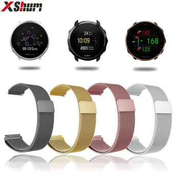 

Watch Strap For Polar Ignite Vantage M/Suunto 3 Fitness 20mm 22mm Band Metal Bracelet For Smartwatch Accessories Magnetic Strap