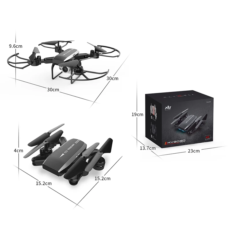 KY606D Drone FPV RC 4k камера 1080 HD Аэрофотосъемка Дрон Квадрокоптер вертолет игрушки для