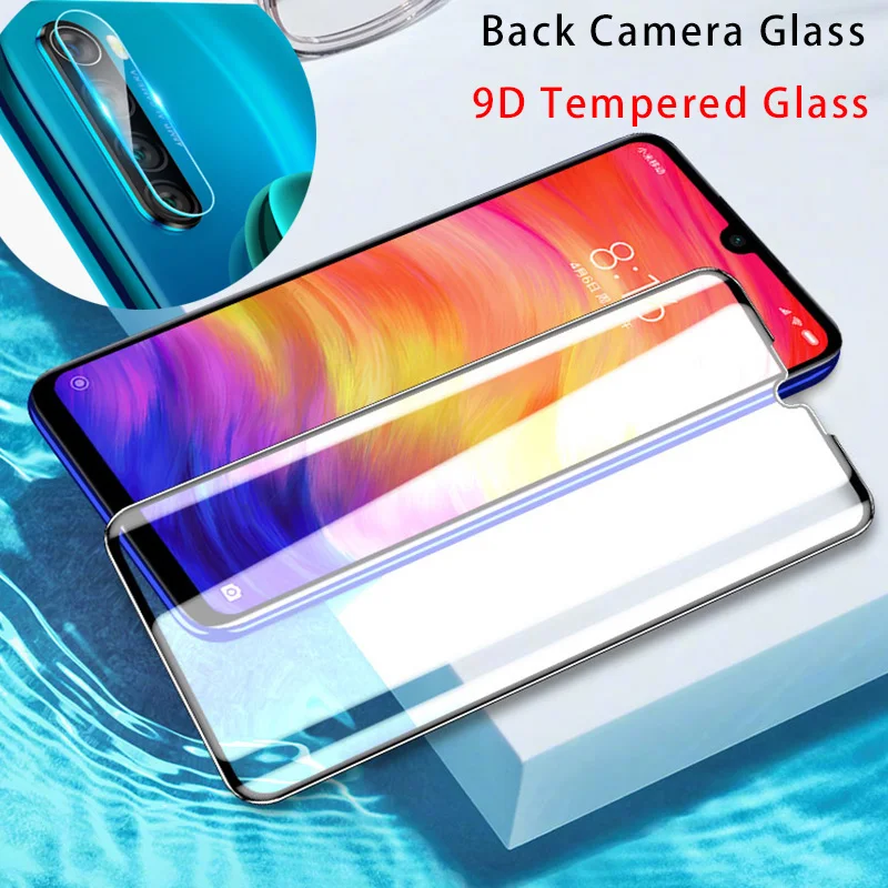 Защитная пленка для экрана 2 в 1 9D Защитное стекло Redmi Note 8 Pro 5 6 4 4X Xiaomi 7 K20 | Мобильные