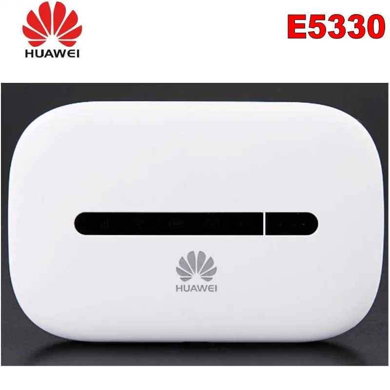 Разблокированный HUAWEI E5330 мобильный WiFi Белый MIFI точка доступа 3g HSPA+ модем